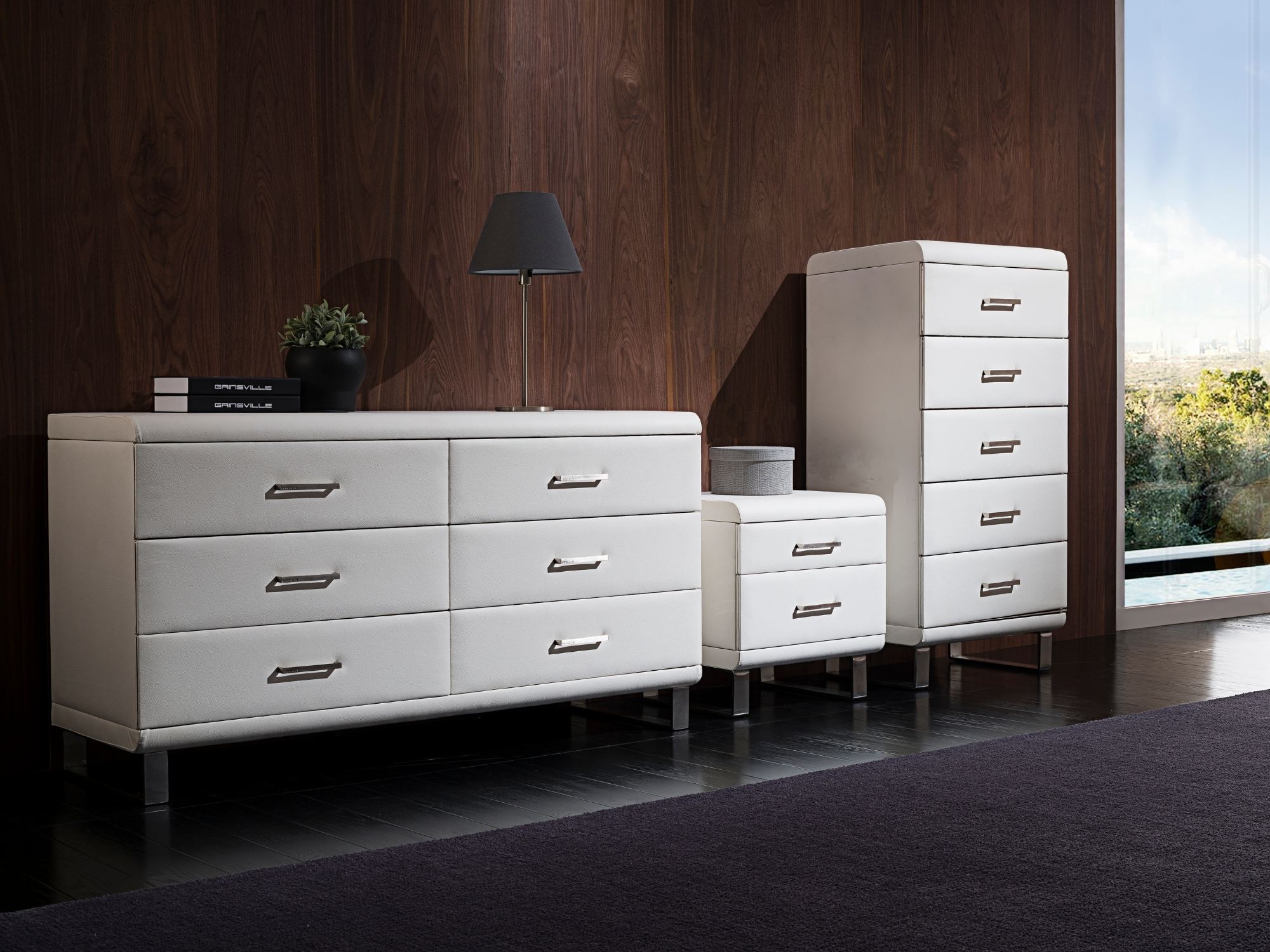 Close-up of hand-finished wood joinery showing precision and natural grain